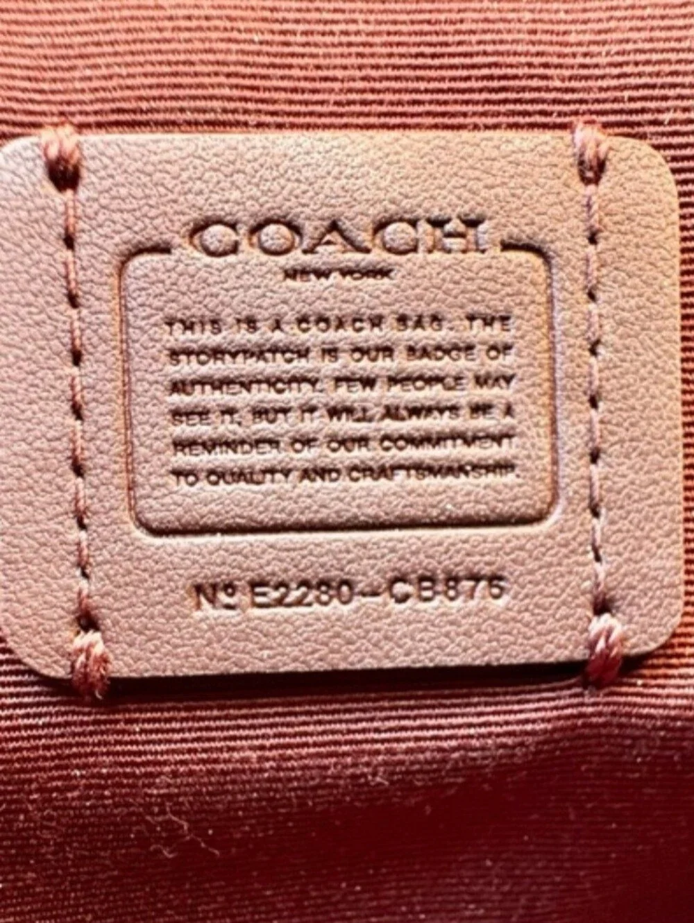 COACH Lacey Crossbody Bag CB876